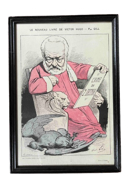 Caricature Victor Hugo — André Gill