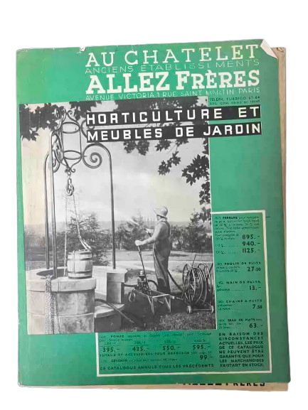 Catalogue Allez Frères — Horticulture et meubles de jardin